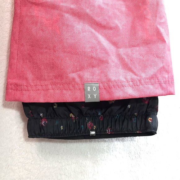 ROXY pink 8K ski pants snowboard winter wear trousers slim fit - Picture 8 of 13